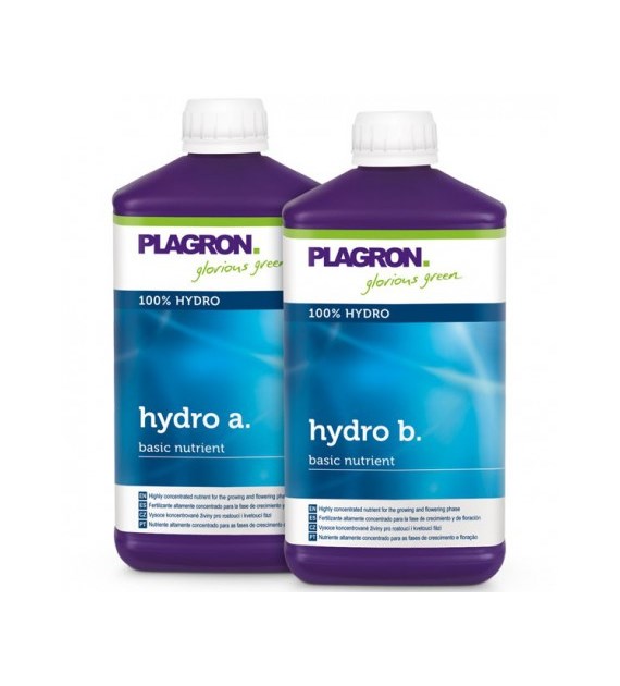 HYDRO A+B   2x5L, NAWÓZ DWUSKŁADNIKOWY DO HYDRO, PLAGRON