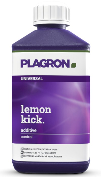 LEMON KICK, 0.5L, ORGANICZNY REGULATOR OBNIŻAJĄCY pH, PLAGRON