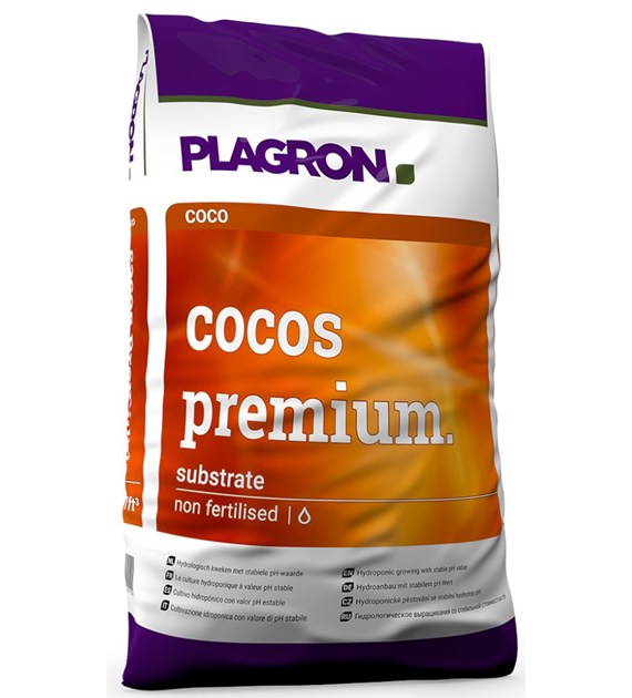 COCOS PREMIUM, 50L, SUBSTRAT KOKOSOWY, PLAGRON, 1 paleta=60 worków