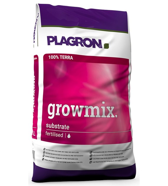 GROWMIX 25L, ZIEMIA KWIATOWA, PLAGRON, 1 paleta=100 worków