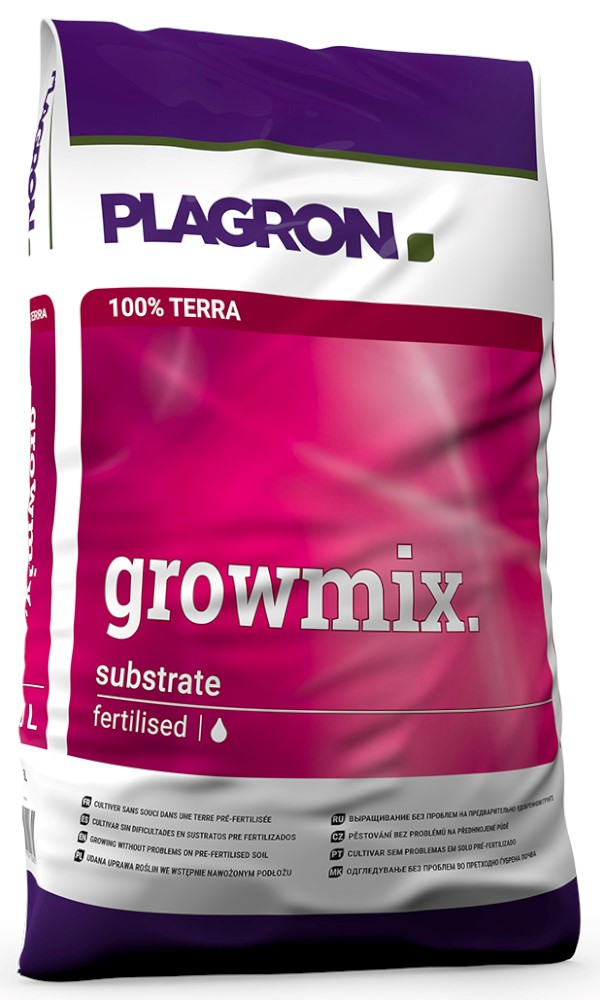 GROWMIX 25L, ZIEMIA KWIATOWA, PLAGRON, 1 paleta=100 worków