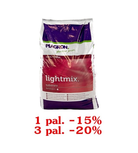 LIGHTMIX 25L, ZIEMIA KWIATOWA, PLAGRON, 1 paleta=100 worków