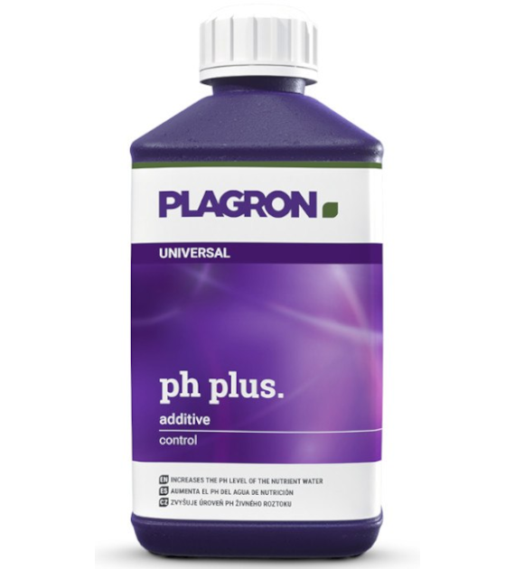 PH PLUS 25%, 0.5L, REGULATOR PODNOSZĄCY pH, PLAGRON