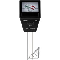 TESTER PODŁOŻA 2W1,PHMETR+URODZAJNOŚĆ GLEBY, SZPILKA, pH METR