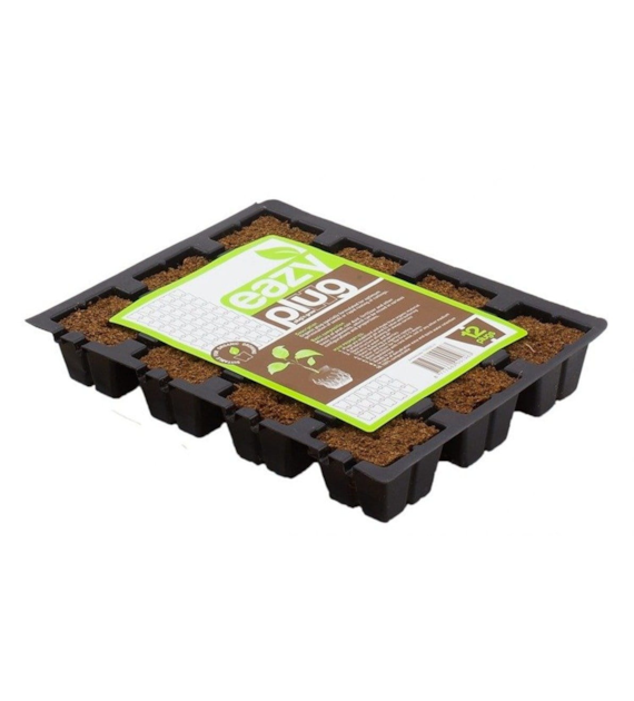 TACA + PODŁOŻE DO WYSIEWU - EAZY PLUG, 12szt. 20x15cm (kostka 35x35xh30mm), easy plug
