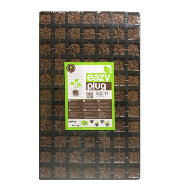 TACA + PODŁOŻE DO WYSIEWU - EAZY PLUG, 77szt. 53x31cm (kostka 35x35xh30mm), easy plug