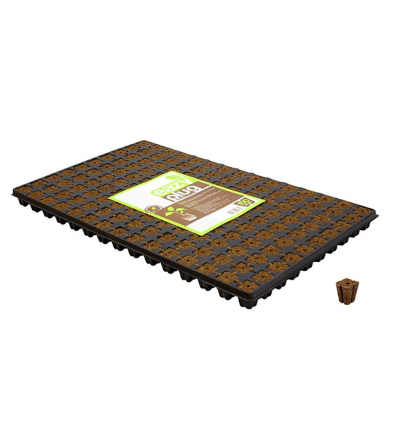 TACA + PODŁOŻE DO WYSIEWU - EAZY PLUG, 150szt. 53x31cm (kostka 25x25xh30mm), easy plug