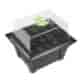 PROPAGATOR / UKORZENIACZ AERO - HYDROPONICZNY NA 20 SADZONEK, NUTRICULTURE, 10L, 59x46,5xh44cm
