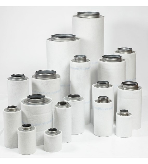 FILTR WĘGLOWY ECONOMY, PRZYŁACZE fi-100mm, 160-240m3/h, L21/W21cm, węgiel 1,9kg, antyzapachowy, przeciwzapachowy, PRIMA KLIMA