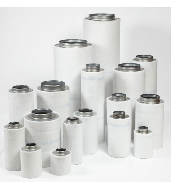 FILTR WĘGLOWY PROFESSIONAL, PRZYŁĄCZE fi-125mm, 460-700m3/h, L64/W22cm, węgiel 7,6kg, antyzapachowy, przeciwzapachowy, PRIMA KLIMA