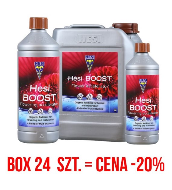 BOOST  0.5L/500ML, STYMULATOR KWITNIENIA (GLEBA,HYDRO,KOKOS), HESI