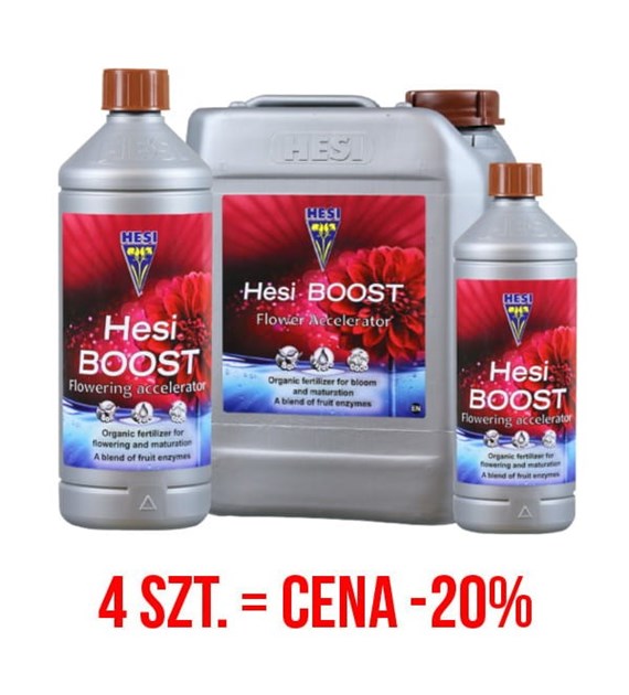 BOOST  5L, STYMULATOR KWITNIENIA (GLEBA,HYDRO,KOKOS), HESI