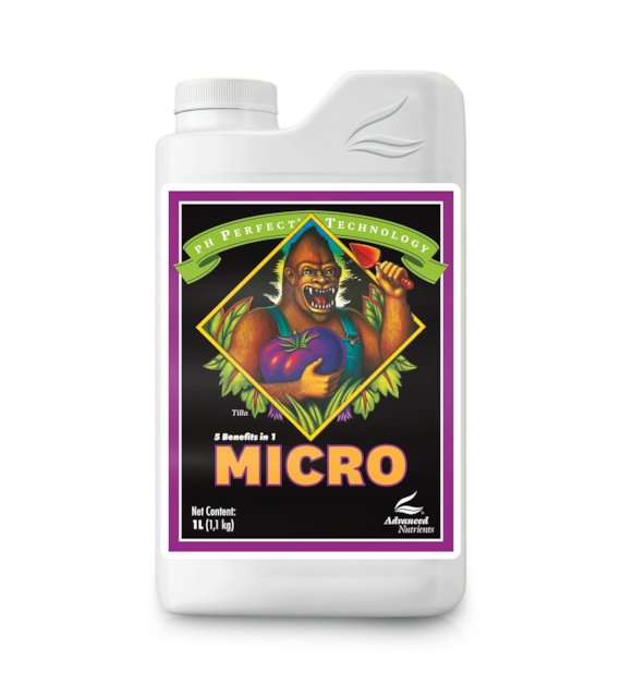 MICRO pH PERFECT 1L, NAWÓZ UZUPEŁNIAJACY, (gleba, hydro, kokos), ADVANCED NUTRIENTS