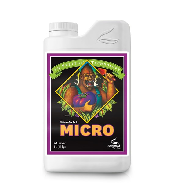 MICRO pH PERFECT 1L, NAWÓZ UZUPEŁNIAJACY, (gleba, hydro, kokos), ADVANCED NUTRIENTS