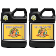 SENSI GROW A/B pH PERFECT 2x0.5L/2X500ML, DWUSKŁADNIKOWY NAWÓZ NA WZROST, (gleba, hydro, kokos), ADVANCED NUTRIENTS