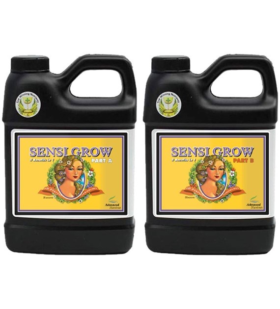 SENSI GROW A/B pH PERFECT 2x0.5L/2X500ML, DWUSKŁADNIKOWY NAWÓZ NA WZROST, (gleba, hydro, kokos), ADVANCED NUTRIENTS