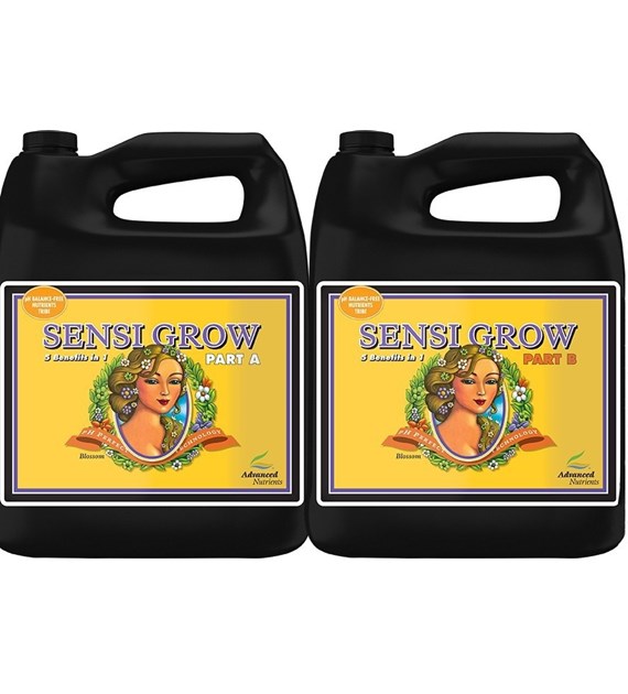 SENSI GROW A/B pH PERFECT 2x1L, DWUSKŁADNIKOWY NAWÓZ NA WZROST, (gleba, hydro, kokos), ADVANCED NUTRIENTS