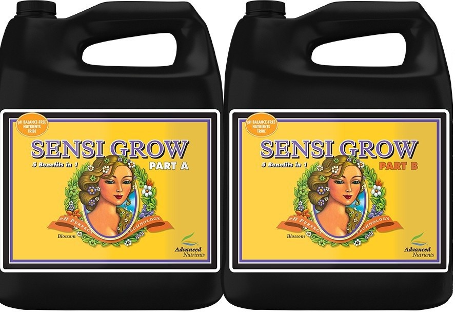 SENSI GROW A/B pH PERFECT 2x1L, DWUSKŁADNIKOWY NAWÓZ NA WZROST, (gleba, hydro, kokos), ADVANCED NUTRIENTS