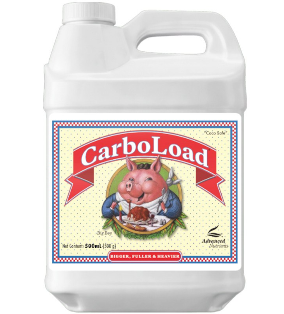 CARBOLOAD 0.5L/500ML PROSTE I ZŁOŻONE WĘGLOWODANY W PŁYNIE, (gleba, hydro, kokos), ADVANCED NUTRIENTS