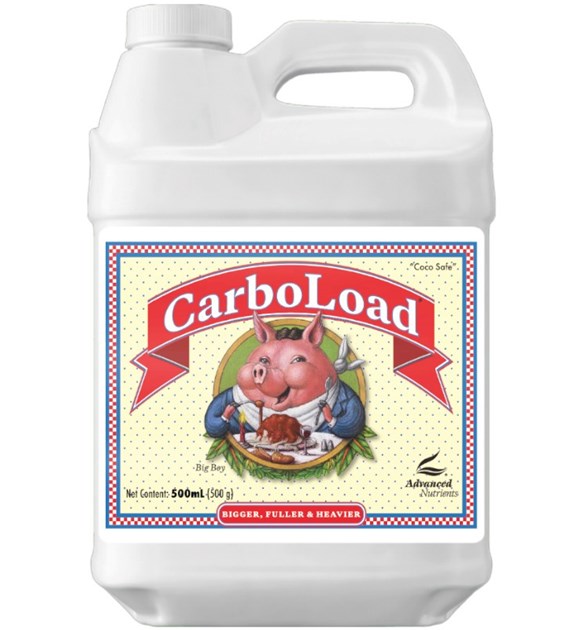 CARBOLOAD 0.5L/500ML PROSTE I ZŁOŻONE WĘGLOWODANY W PŁYNIE, (gleba, hydro, kokos), ADVANCED NUTRIENTS