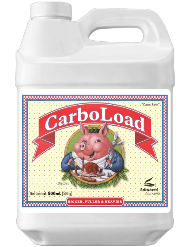 CARBOLOAD 0.5L/500ML PROSTE I ZŁOŻONE WĘGLOWODANY W PŁYNIE, (gleba, hydro, kokos), ADVANCED NUTRIENTS