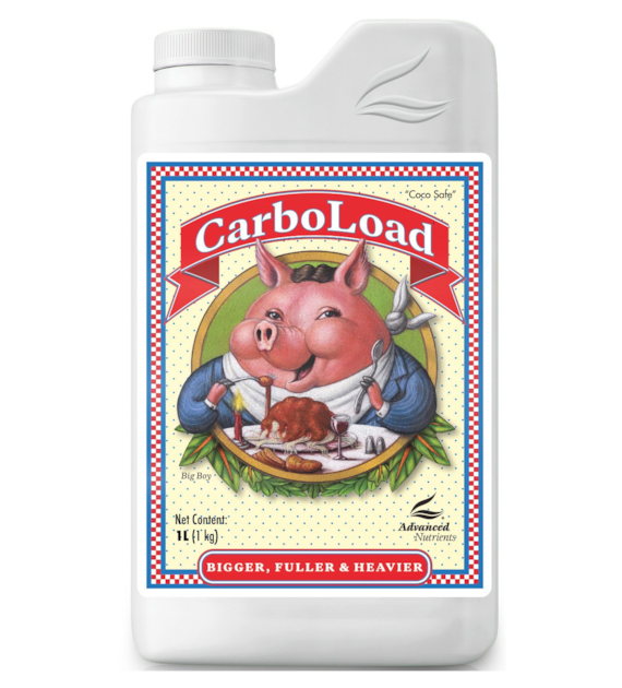 CARBOLOAD 1L, PROSTE I ZŁOŻONE WĘGLOWODANY W PŁYNIE, (gleba, hydro, kokos), ADVANCED NUTRIENTS