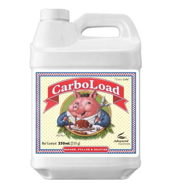 CARBOLOAD 0.25L/250ML PROSTE I ZŁOŻONE WĘGLOWODANY W PŁYNIE, (gleba, hydro, kokos), ADVANCED NUTRIENTS