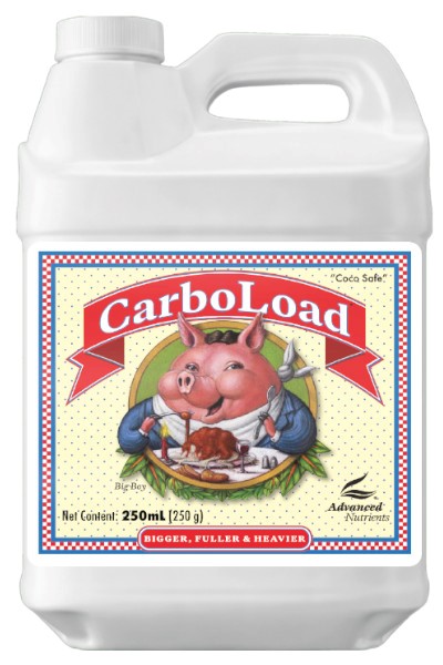 CARBOLOAD 0.25L/250ML PROSTE I ZŁOŻONE WĘGLOWODANY W PŁYNIE, (gleba, hydro, kokos), ADVANCED NUTRIENTS