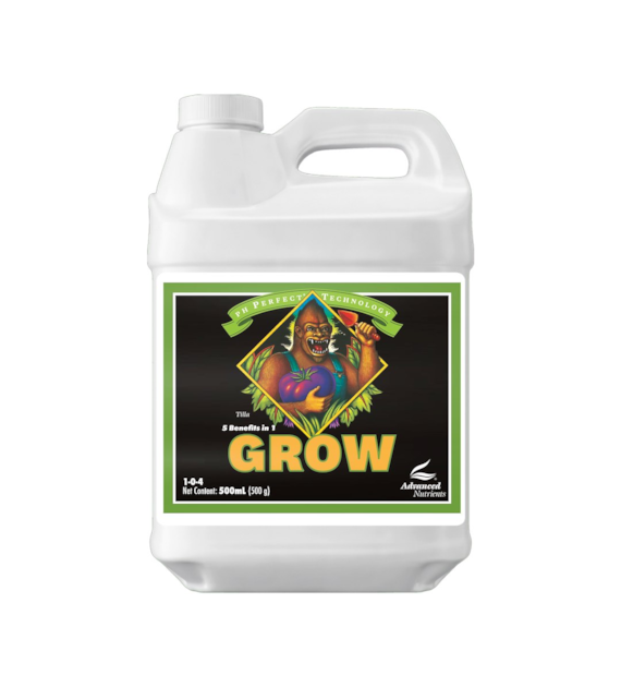 GROW pH PERFECT 0.5L/500ML, NAWÓZ NA WZROST, (gleba, hydro, kokos), ADVANCED NUTRIENTS