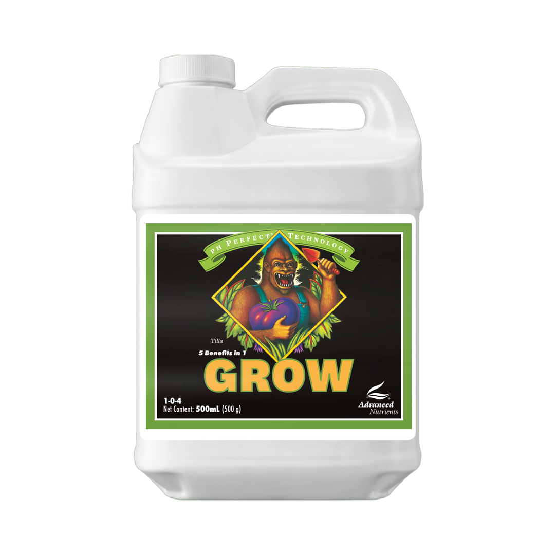 GROW pH PERFECT 0.5L/500ML, NAWÓZ NA WZROST, (gleba, hydro, kokos), ADVANCED NUTRIENTS