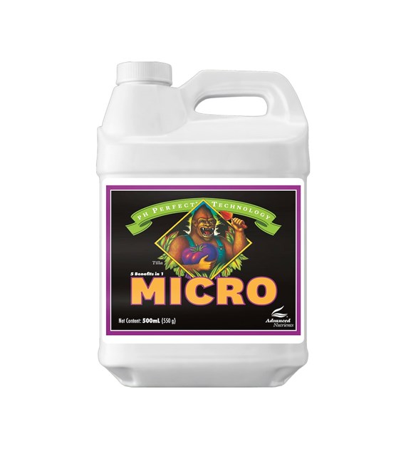 MICRO pH PERFECT 0.5L/500ML NAWÓZ UZUPEŁNIAJACY, (gleba, hydro, kokos), ADVANCED NUTRIENTS