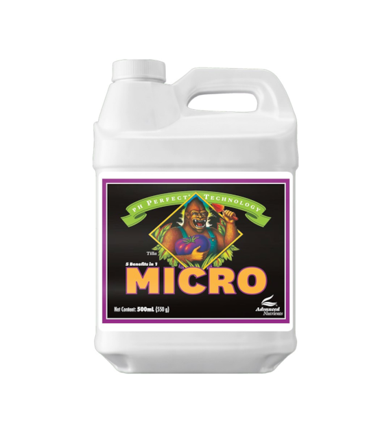 MICRO pH PERFECT 0.5L/500ML NAWÓZ UZUPEŁNIAJACY, (gleba, hydro, kokos), ADVANCED NUTRIENTS