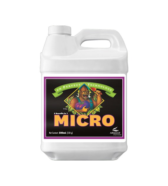 MICRO pH PERFECT 0.5L/500ML NAWÓZ UZUPEŁNIAJACY, (gleba, hydro, kokos), ADVANCED NUTRIENTS