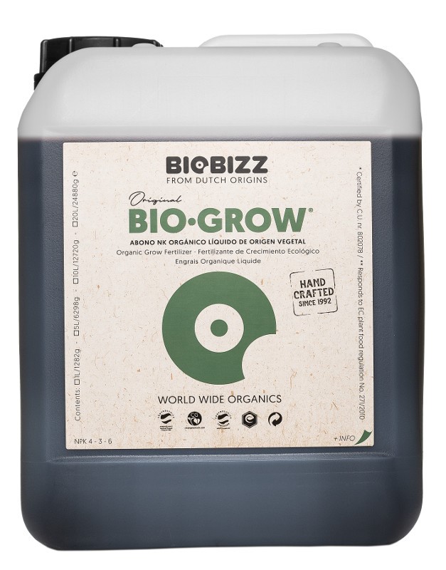 BIO-GROW 5L, ORGANICZNY NAWÓZ NA WZROST, BIOBIZZ