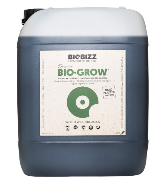 BIO-GROW 10L, ORGANICZNY NAWÓZ NA WZROST, BIOBIZZ
