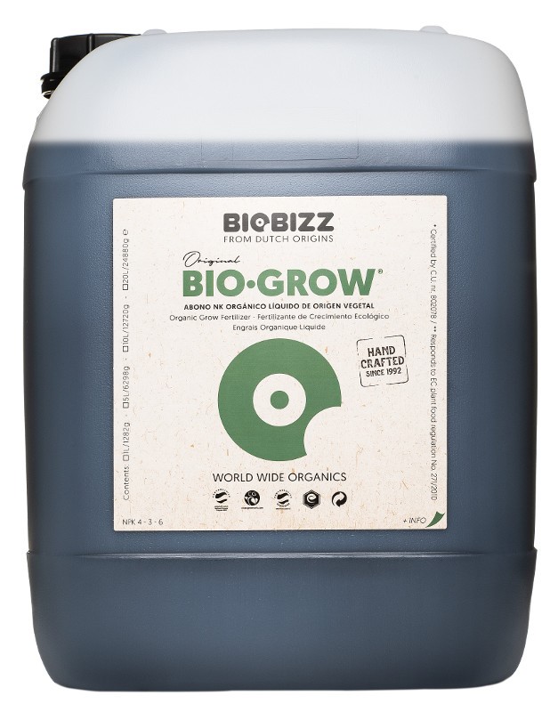 BIO-GROW 10L, ORGANICZNY NAWÓZ NA WZROST, BIOBIZZ