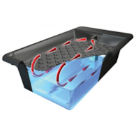 SYSTEM HYDROPONICZNY NFT GRO-TANK, NUTRICULTURE, 20L, 70x40xh20cm