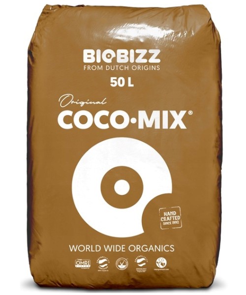 COCO-MIX, 50L, SUBSTRAT KOKOSOWY, BIOBIZZ, 1 paleta=65 worków, kokos