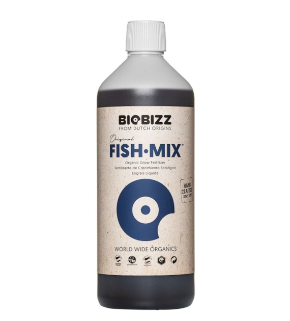 FISH-MIX 1L, ORGANICZNY NAWÓZ UZUPEŁNIAJĄCY NA WZROST I KWITNIENIE, BIOBIZZ fishmix