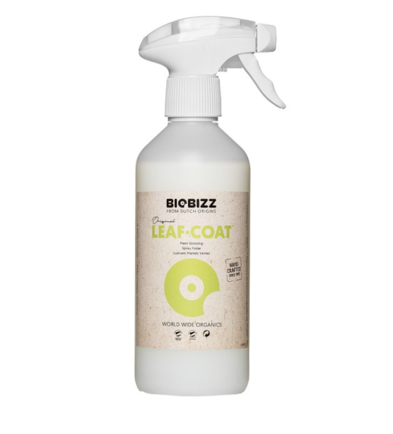 LEAF COAT 0.5L/500ML,  SPRAY, PŁYN OCHRONNY NA PLEŚŃ I OWADY,  HAMUJE PAROWANIE, BIOBIZZ