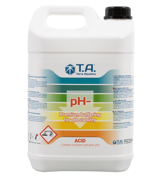 PH DOWN, PŁYN,   10L, REGULATOR OBNIŻAJĄCY pH, GENERAL HYDROPONICS - GHE