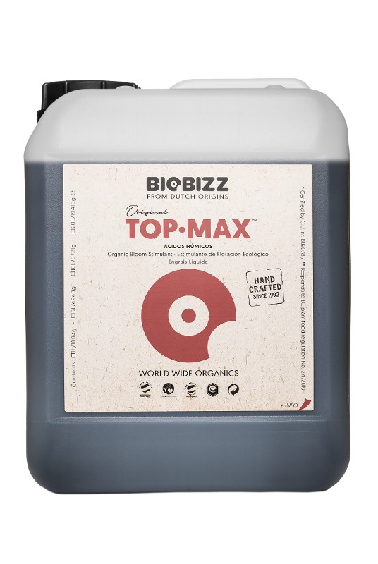 TOP-MAX 5L, ORGANICZNY STYMULATOR KWITNIENIA, BIOBIZZ