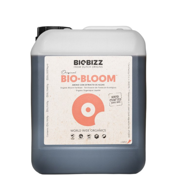 BIO-BLOOM 5L, ORGANICZNY NAWÓZ NA KWITNIENIE, BIOBIZZ