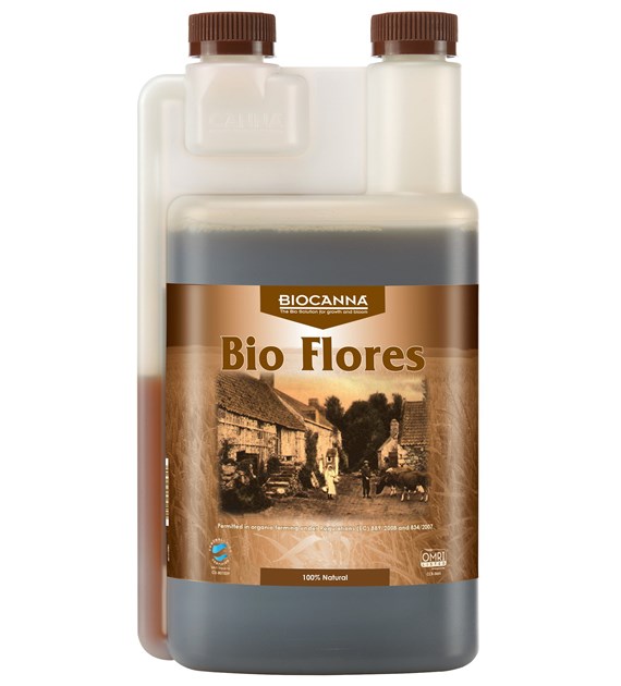 BIO FLORES 1L, ORGANICZNY NAWÓZ NA KWITNIENIE, BIOCANNA