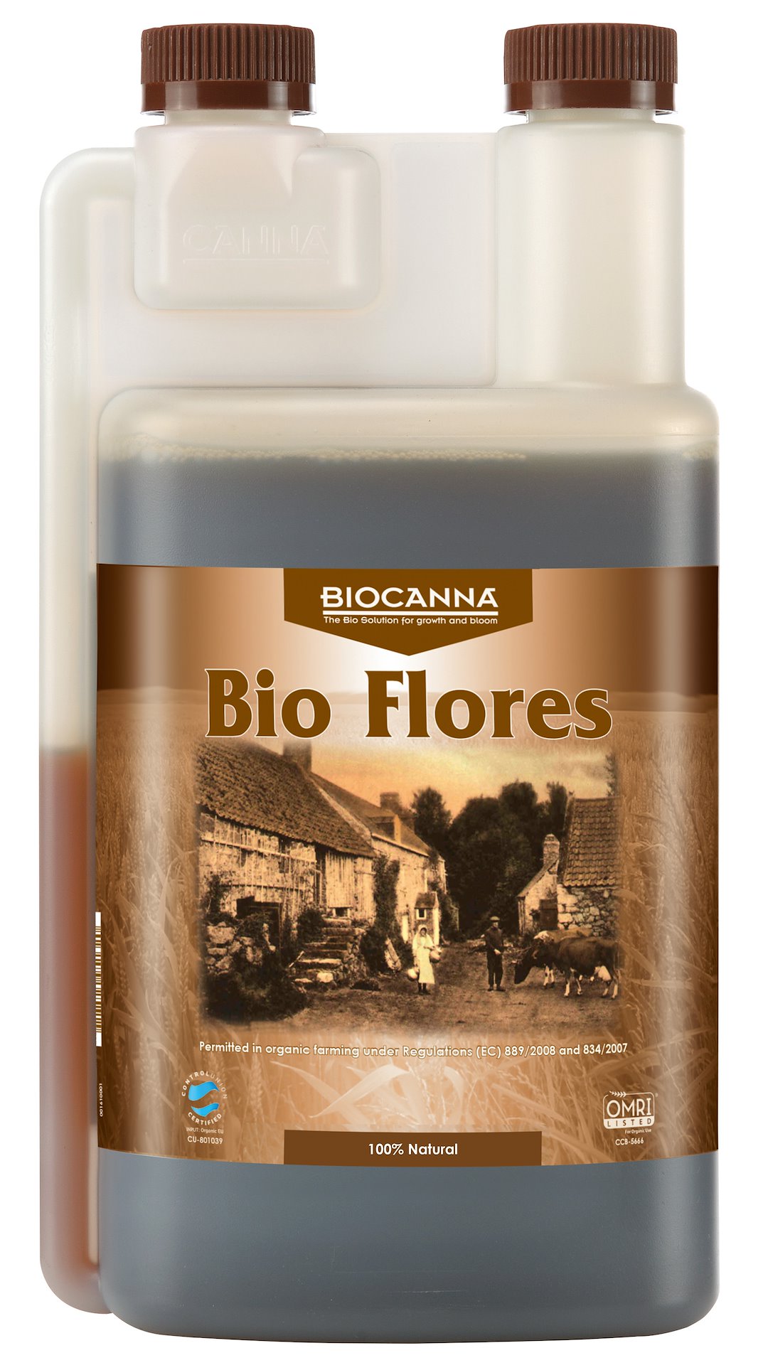 BIO FLORES 1L, ORGANICZNY NAWÓZ NA KWITNIENIE, BIOCANNA