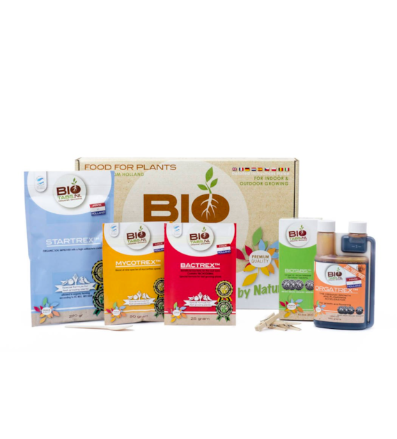 ZESTAW STARTOWY W 100% ORGANICZNY, TABLETKI + STYMULATORY, BIOTABS