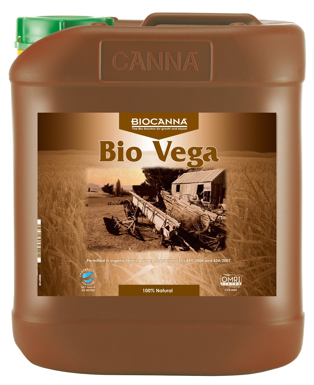 BIO VEGA 5L, ORGANICZNY NAWÓZ NA WZROST, BIOCANNA