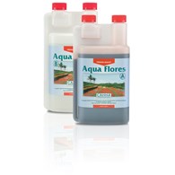 AQUA-FLORES A+B 2x1L, NAWÓZ DWUSKŁADNIKOWY NA KWITNIENIE DO HYDRO, CANNA