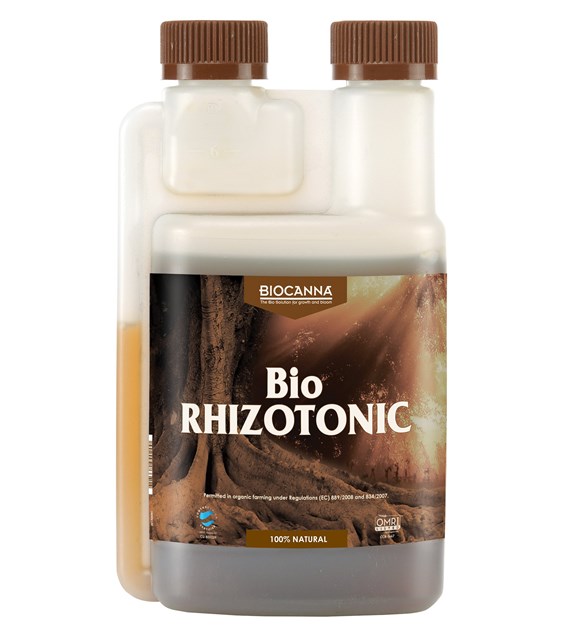 BIO RHIZOTONIC 0.25L/250ML, ORGANICZNY STYMULATOR WZROSTU KORZENI, UKORZENIACZ,  BIOCANNA