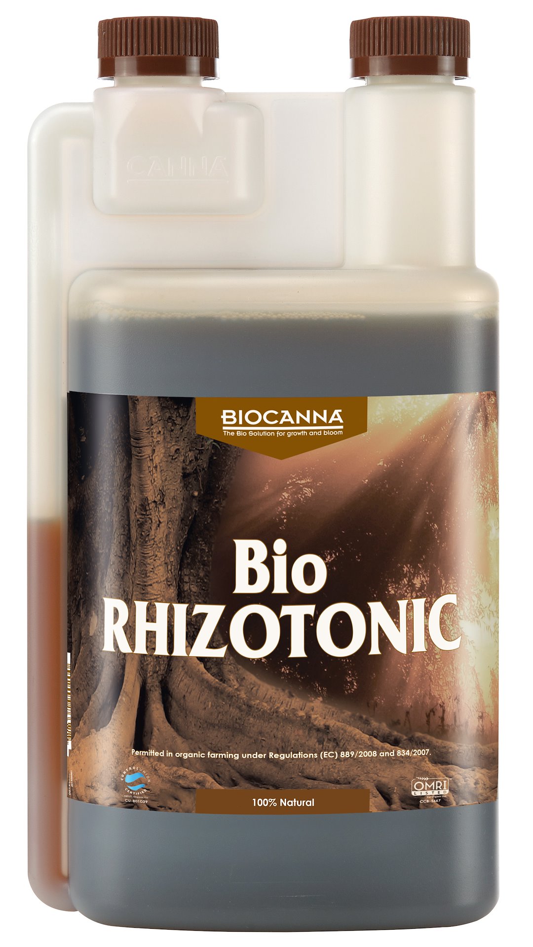 BIO RHIZOTONIC 1L,  ORGANICZNY STYMULATOR WZROSTU KORZENI, UKORZENIACZ  BIOCANNA